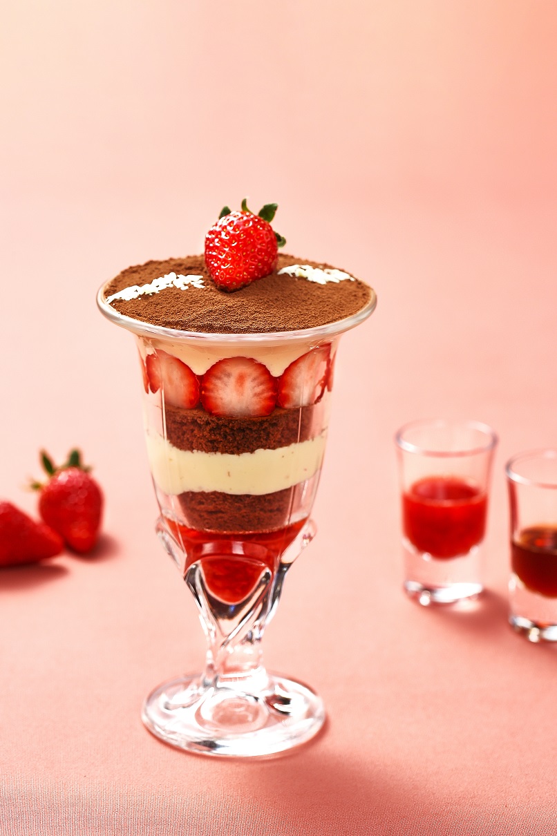 苺のティラミスパフェ</br>StrawberryTiramisu Parfait