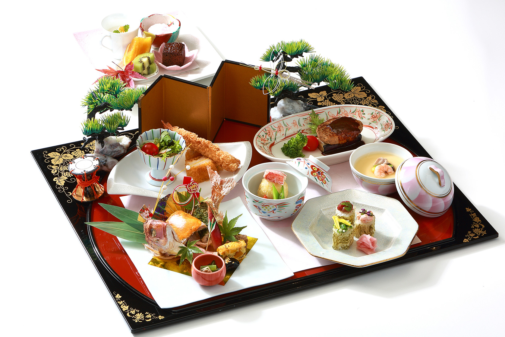 予約受付中【千歳飴付】七五三お祝い膳