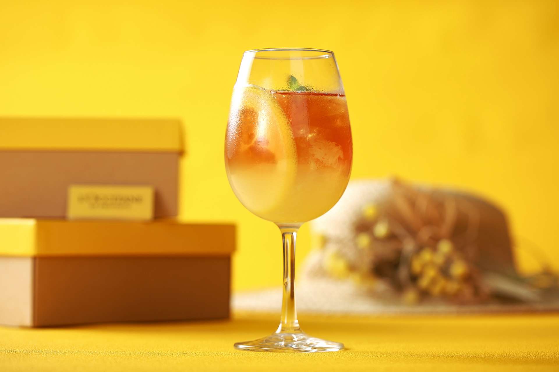 フレッシュグレープフルーツティー</br>Fresh Grapefruit Tea