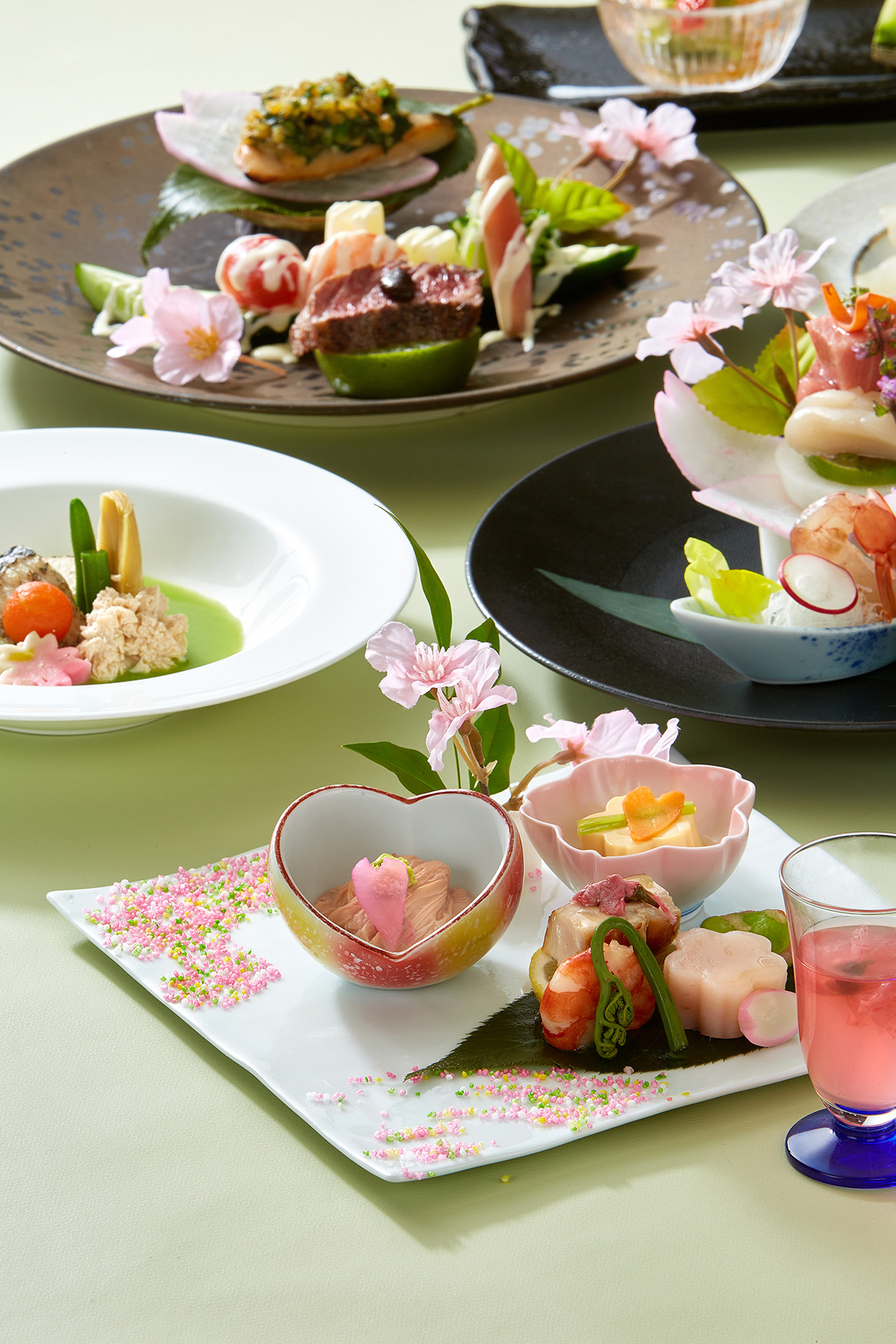 【3/16～】季節の会席　”桜会席”