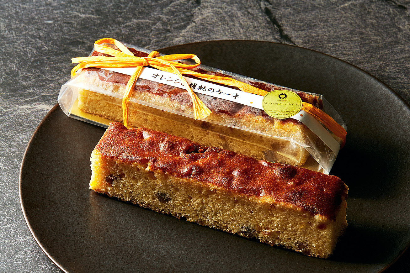 オレンジと胡桃のパウンドケーキ