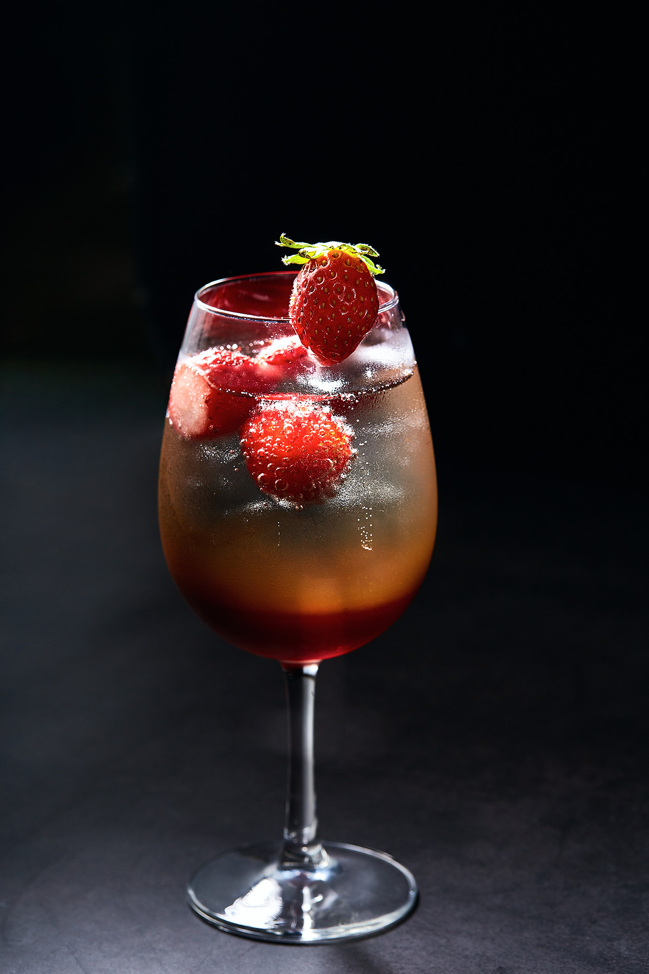 ストロベリーティーソーダ