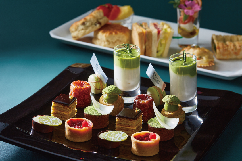 GW限定 グリーン アフタヌーンティーセット<br>”Golden Week” GREEN Afternoon Tea Set