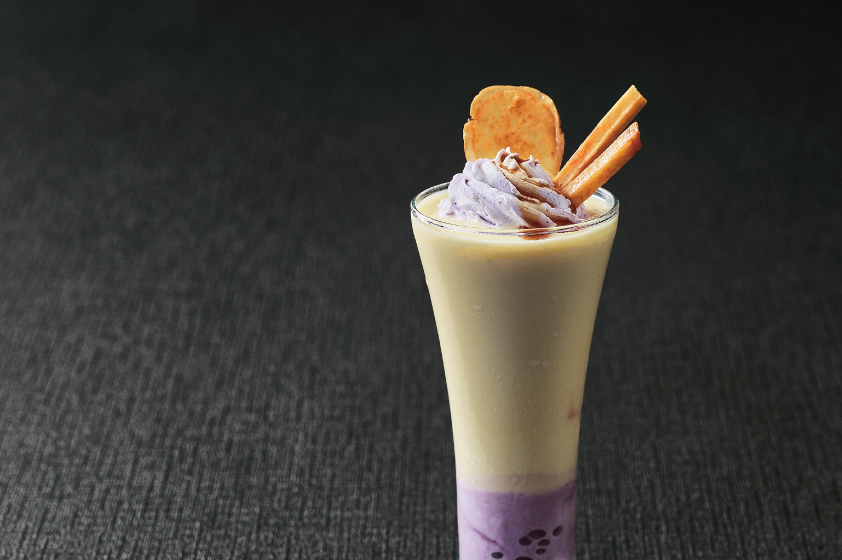 スイートポテトミルキーシェイク</br>Sweet Potato Milky Shake