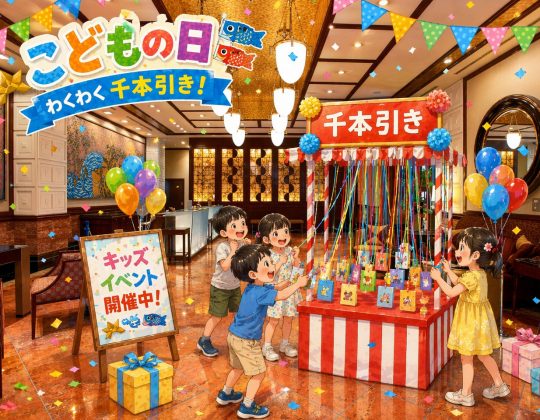 【5/5🎏こどもの日 宿泊イベント】キッズわくわく！千本引きチャレンジ（宿泊者限定）