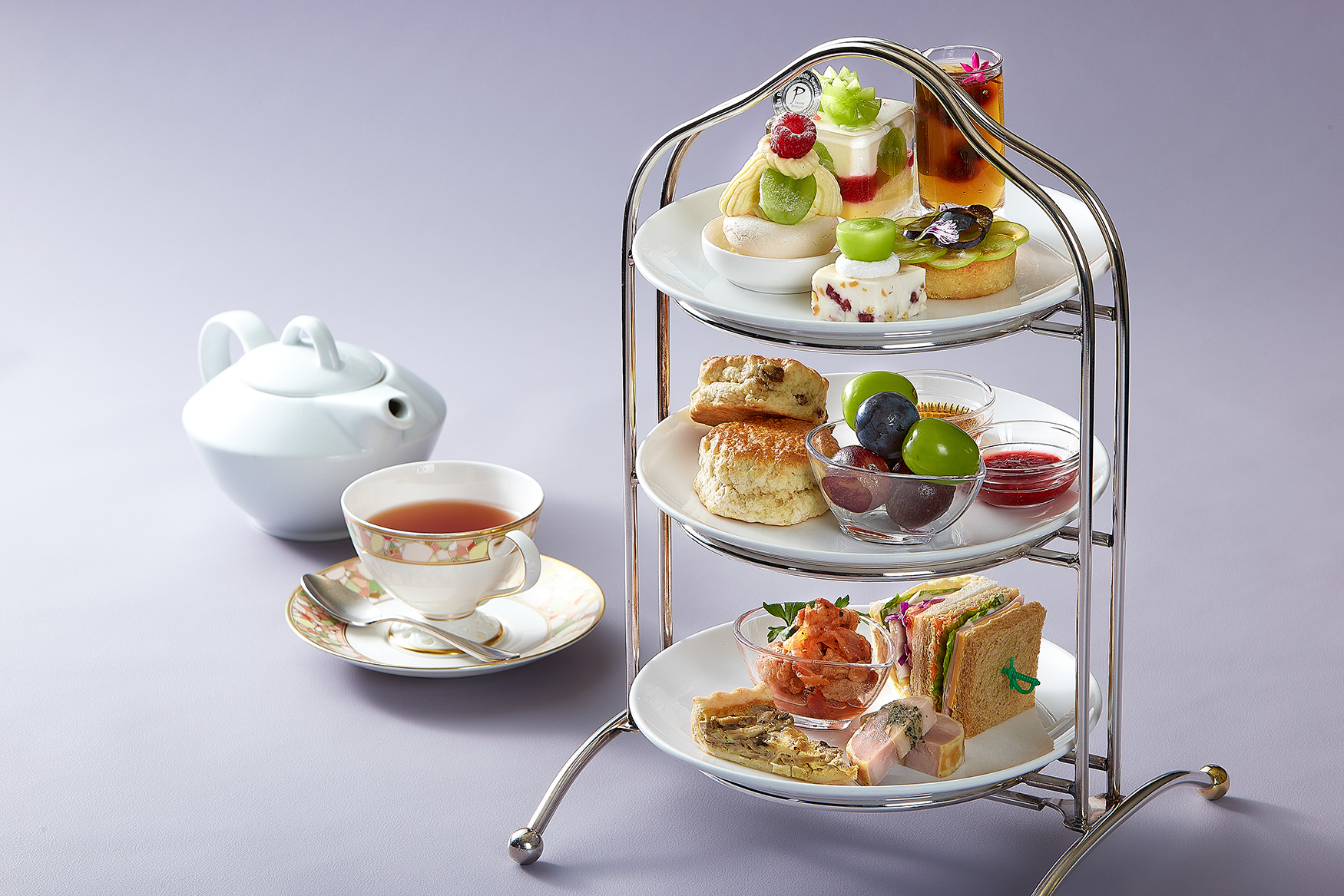 マスカットアフタヌーンティーセット<br>Muscat Afternoon Tea Set